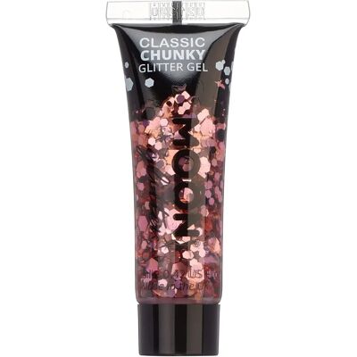 Smiffys Glitter Luna Classique Chunky Gel Rose - Gel Pailleté - Publicité Smiffys Glitter Luna Classique Chunky Gel Rose - Gel Pailleté - Publicité