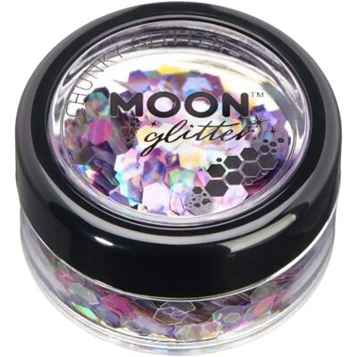 Paillettes Mystiques Moon Glitter - Chunky Blanc - Cosmétiques - Publicité Paillettes Mystiques Moon Glitter - Chunky Blanc - Cosmétiques - Publicité