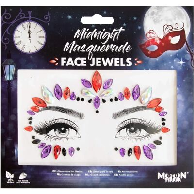 Bijoux visage Moon Terror - Mascarade de minuit - Violet - Publicité Bijoux visage Moon Terror - Mascarade de minuit - Violet - Publicité