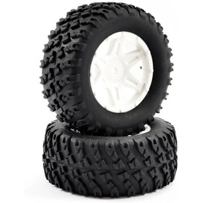 FTX - FTX9065W - Achterwiel - Wit - RC Auto Reserveonderdeel FTX - FTX9065W - Achterwiel - Wit - RC Auto Reserveonderdeel