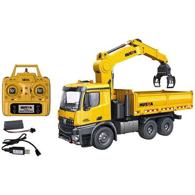 Huina RC Houtstam Log Graaf Dump Truck - RC Voertuig Huina RC Houtstam Log Graaf Dump Truck - RC Voertuig