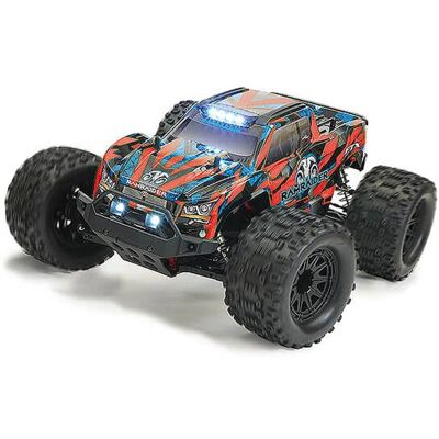 FTX Ramraider Brushless 4WD Monster Truck 1:10 RTR RC Car - Rood/Blauw FTX Ramraider Brushless 4WD Monster Truck 1:10 RTR RC Car - Rood/Blauw