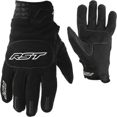 Guantes Negros RST Rider - Equipo de Motocicleta Guantes Negros RST Rider - Equipo de Motocicleta