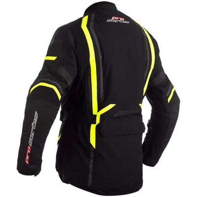 Veste Textil de moto RST Pro Series Pathfinder - Noir Jaune - Unisexe - Publicité Veste Textil de moto RST Pro Series Pathfinder - Noir Jaune - Unisexe - Publicité