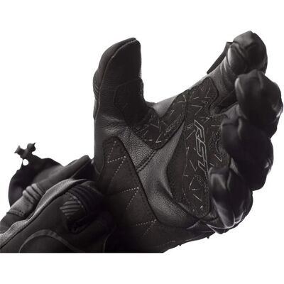 Gants de moto RST Atlas Wp - Imperméables, Cuir, Protection Niveau 1 Gants de moto RST Atlas Wp - Imperméables, Cuir, Protection Niveau 1