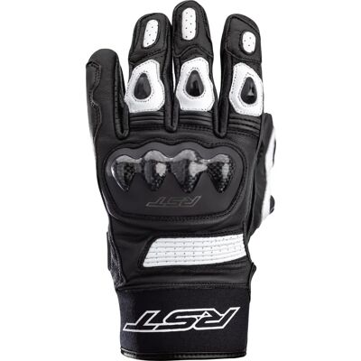 RST Freestyle II Motorcycle Gloves - Black/White - CE 1KP RST Freestyle II Motorcycle Gloves - Black/White - CE 1KP