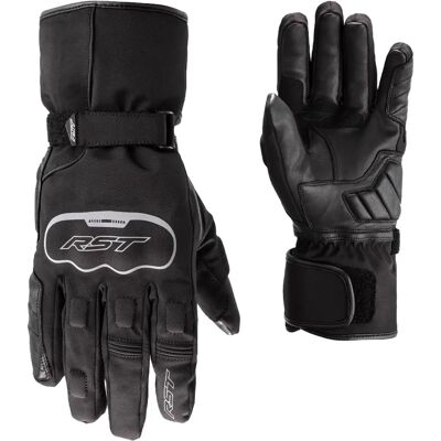 Gants de Moto RST Axiom Wp - Noir, Imperméables, Niveau CE 1 - Publicité Gants de Moto RST Axiom Wp - Noir, Imperméables, Niveau CE 1 - Publicité