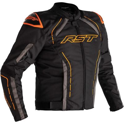 Veste textile moto RST S-1 - Noir, Gris, Orange - XL - Publicité Veste textile moto RST S-1 - Noir, Gris, Orange - XL - Publicité
