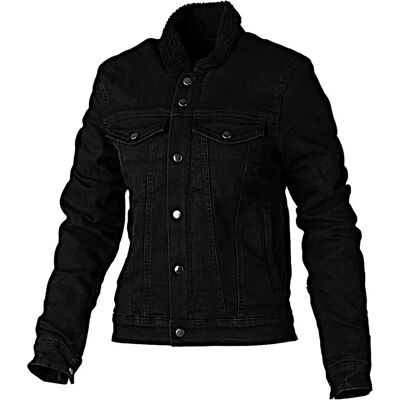 Blouson RST Sherpa Denim en textile pour moto - Noir - Veste de moto Blouson RST Sherpa Denim en textile pour moto - Noir - Veste de moto