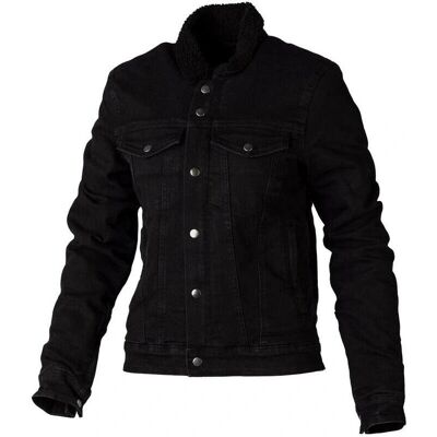 Blouson textile moto Sherpa Denim RST - Noir, 2XL Blouson textile moto Sherpa Denim RST - Noir, 2XL