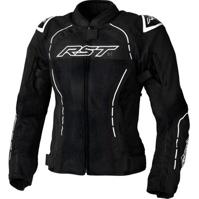 Veste textile de moto pour dames RST S-1 Mesh - Blanc - Publicité Veste textile de moto pour dames RST S-1 Mesh - Blanc - Publicité
