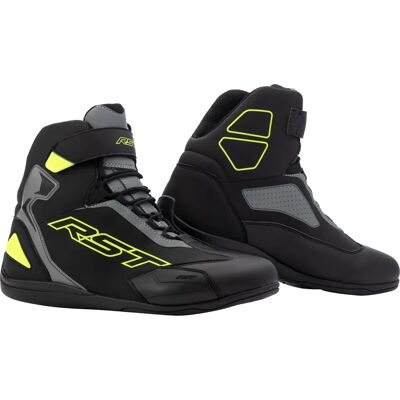 Botas RST Sabre de Moto - Amarillo Neón Fluorescente - Aprobado CE Botas RST Sabre de Moto - Amarillo Neón Fluorescente - Aprobado CE
