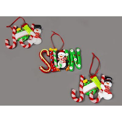 Gifts 4 All Occasions Ltd. 11562 Ceramiczne ozdoby świąteczne Gifts 4 All Occasions Ltd. 11562 Ceramiczne ozdoby świąteczne