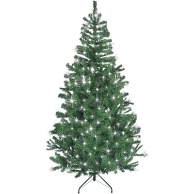 SHATCHI 180cm/6ft Pre Lit Artificial Christmas Tree - Alaska Pine Style SHATCHI 180cm/6ft Pre Lit Artificial Christmas Tree - Alaska Pine Style