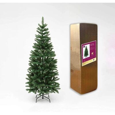 SHATCHI - 5FT Slim Pine Green Tree - 280 Pencil Tips - Green - Decor SHATCHI - 5FT Slim Pine Green Tree - 280 Pencil Tips - Green - Decor
