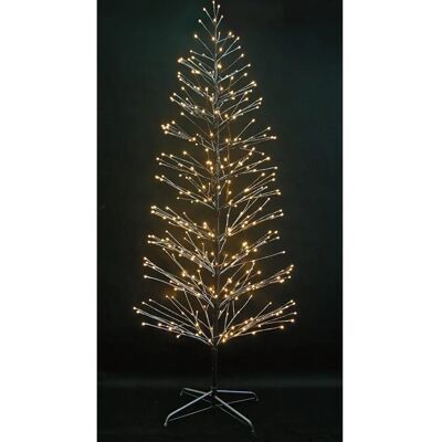 SHATCHI 7ft/210cm Snowy Twig Tree - Indoor LED Lights SHATCHI 7ft/210cm Snowy Twig Tree - Indoor LED Lights