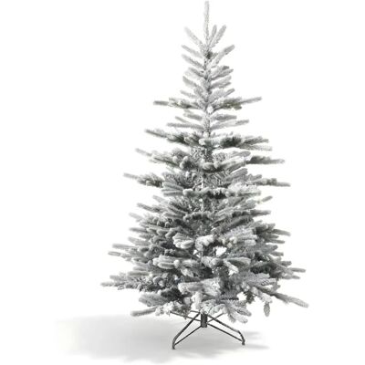 Shatchi Green Californian Pine Snow Tips Christmas Tree - 5ft Shatchi Green Californian Pine Snow Tips Christmas Tree - 5ft
