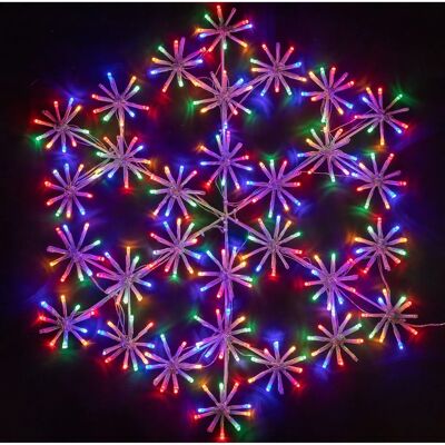 Shatchi Christmas Silhouette LED Lights Twinkling Starburst - LED Christmas Lights Shatchi Christmas Silhouette LED Lights Twinkling Starburst - LED Christmas Lights
