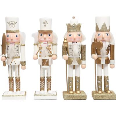 Shatchi Brand Model Nutcrackers - Christmas Wooden Ornaments - 25cm Shatchi Brand Model Nutcrackers - Christmas Wooden Ornaments - 25cm