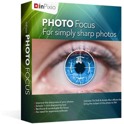 Avanquest InPixio Photo Focus - Sharpness Enhancement Software Avanquest InPixio Photo Focus - Sharpness Enhancement Software
