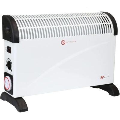EMtronics - Convection 2000W - White - Thermostat - Heater EMtronics - Convection 2000W - White - Thermostat - Heater