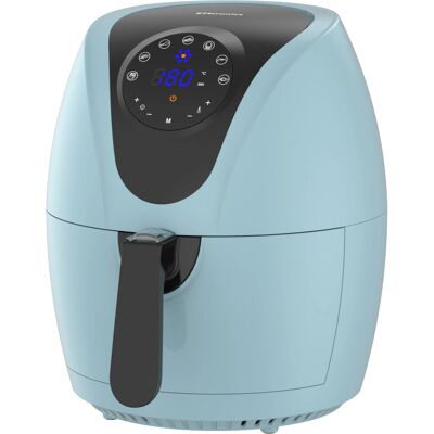 EMtronics - EMDAF45LAQ - 4.5L - Aqua - Air Fryer EMtronics - EMDAF45LAQ - 4.5L - Aqua - Air Fryer