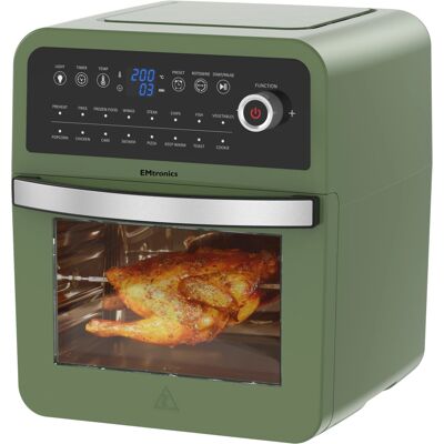 EMtronics - 12L Oven Combi - Digital - Sage Green - Oven EMtronics - 12L Oven Combi - Digital - Sage Green - Oven