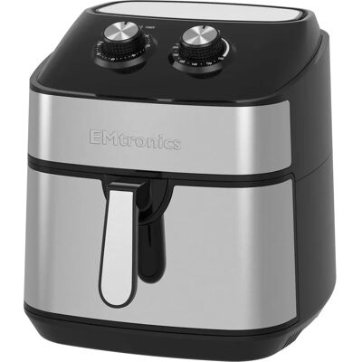 EMtronics EMAFS9S - Silver - Air Fryer EMtronics EMAFS9S - Silver - Air Fryer