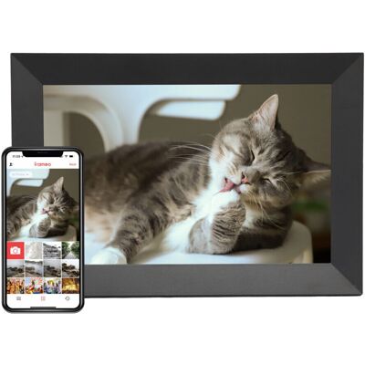 EMtronics - Frameo 10 Inch - Wi-Fi - Digital Picture Frame EMtronics - Frameo 10 Inch - Wi-Fi - Digital Picture Frame