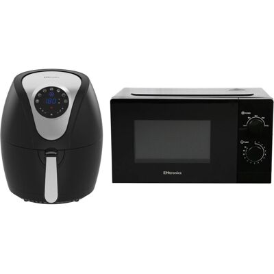 Emtronics - 4.5L Air Fryer & 20L Microwave - Kitchen Set Emtronics - 4.5L Air Fryer & 20L Microwave - Kitchen Set