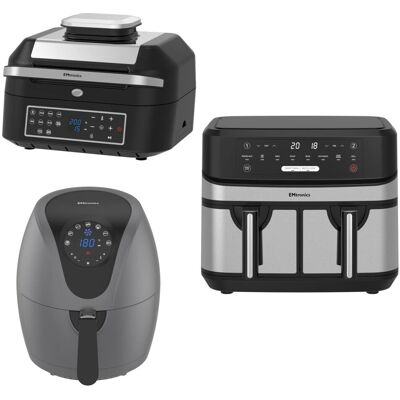 Emtronics - Multi-Size - 6.3L - 9L - Air Fryer Set Emtronics - Multi-Size - 6.3L - 9L - Air Fryer Set