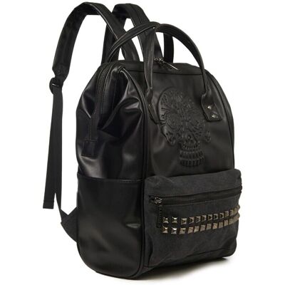 Gothic Stuff Androginy Rucksack Schwarz - Rucksack Gothic Stuff Androginy Rucksack Schwarz - Rucksack