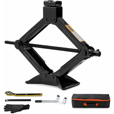 Katsu - 2 Ton Scissor Wind Up Screw Jack - Car Jack Kit Katsu - 2 Ton Scissor Wind Up Screw Jack - Car Jack Kit
