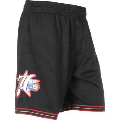 Shorts Mitchell & Ness Philadelphia 76ers - NBA Vintage Nero Shorts Mitchell & Ness Philadelphia 76ers - NBA Vintage Nero