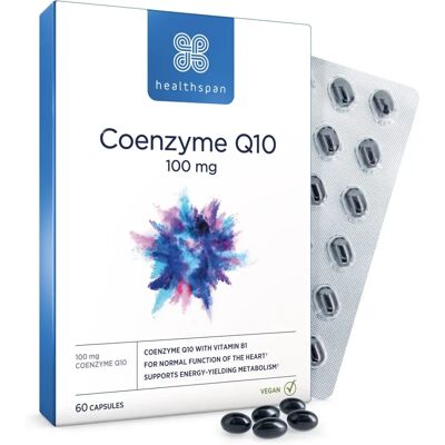 Healthspan Co-enzyme Q10 100mg - Cardiac Support Healthspan Co-enzyme Q10 100mg - Cardiac Support