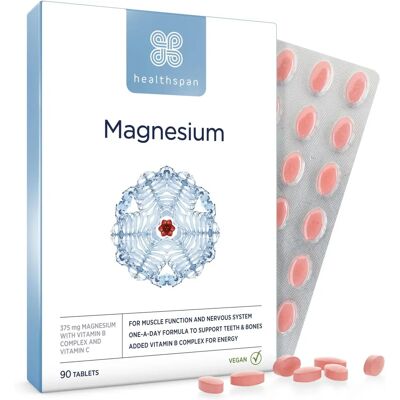 Healthspan Magnesium 375mg - Vitamins & Supplements Healthspan Magnesium 375mg - Vitamins & Supplements