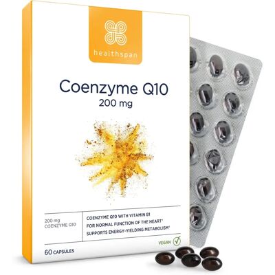 HEALTHSPAN - Co-enzyme Q10 - 200mg HEALTHSPAN - Co-enzyme Q10 - 200mg