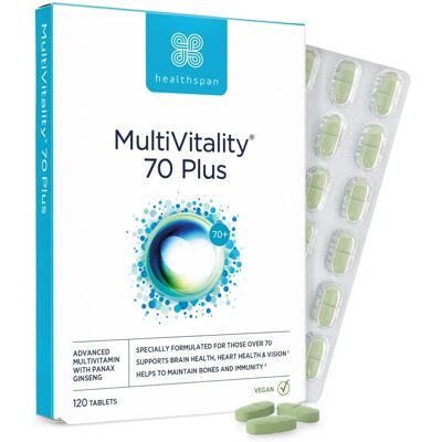 Healthspan 70 Plus Multivitamin - Multivitamin for 70+ Healthspan 70 Plus Multivitamin - Multivitamin for 70+