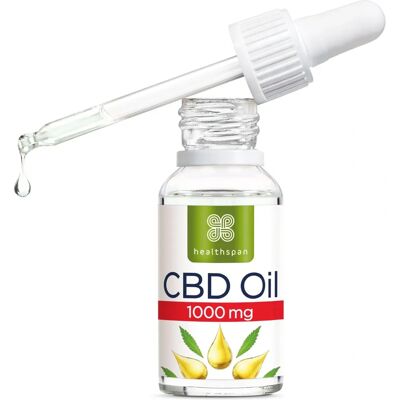 Healthspan CBD 1,000mg Oral Drops - CBD Oil Drops Healthspan CBD 1,000mg Oral Drops - CBD Oil Drops