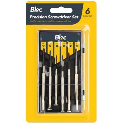 Bloc 6 Mini - 6-piece - mini precision - Screwdriver set Bloc 6 Mini - 6-piece - mini precision - Screwdriver set