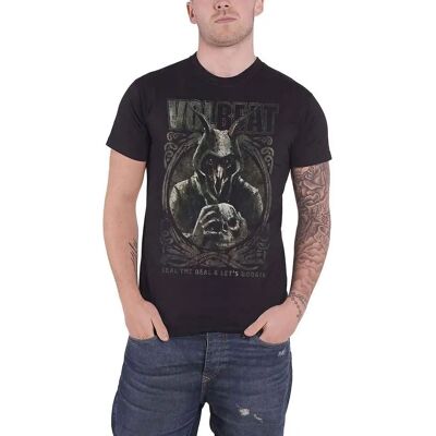 HeyRusty Volbeat - Tricou negru cu guler rotund - Rock HeyRusty Volbeat - Tricou negru cu guler rotund - Rock