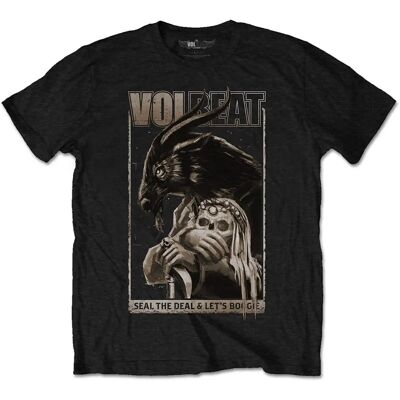 HeyRusty Volbeat - Negru Mare - Tricou oficial al trupei HeyRusty Volbeat - Negru Mare - Tricou oficial al trupei