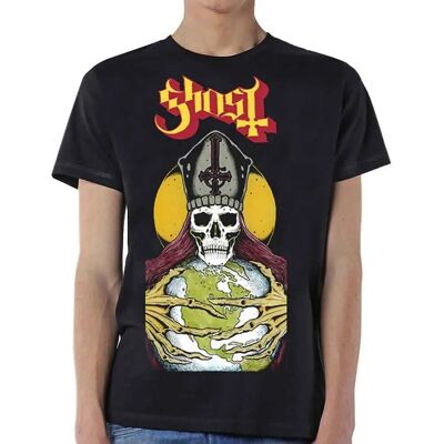 Ghost Model M Short Sleeve Black T-Shirt - Blood Ceremony Ghost Model M Short Sleeve Black T-Shirt - Blood Ceremony