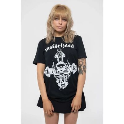 Hey Rusty Motorhead - Rosary Black Large T-shirt Hey Rusty Motorhead - Rosary Black Large T-shirt