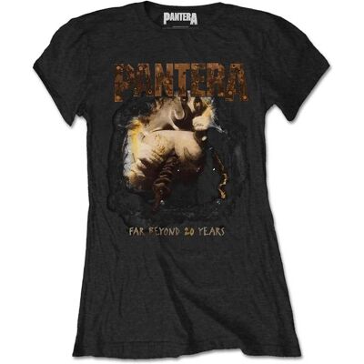 ROCK OFF Pantera Black T-shirt - Women ROCK OFF Pantera Black T-shirt - Women