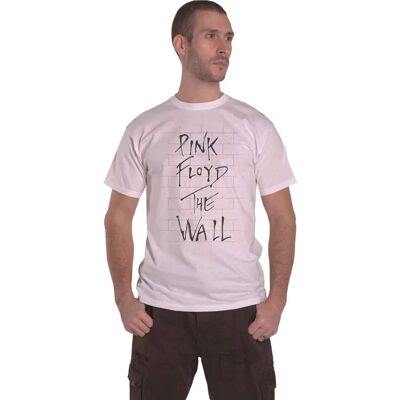 Pink Floyd The Wall & Logo T-Shirt - Casual Rock Shirt Pink Floyd The Wall & Logo T-Shirt - Casual Rock Shirt