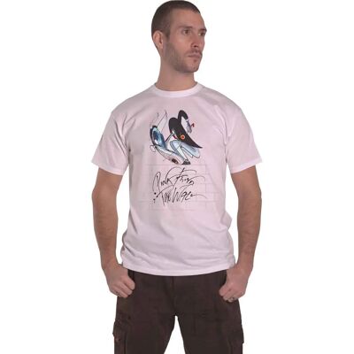 Pink Floyd The Wall Teacher Vit XXL - T-shirt Pink Floyd The Wall Teacher Vit XXL - T-shirt