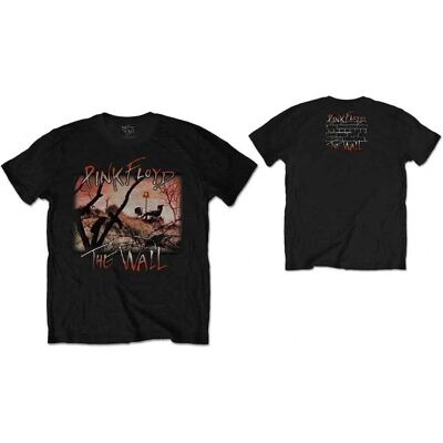 HeyRusty Pink Floyd The Wall Meadow Back Print T-Shirt - Rock HeyRusty Pink Floyd The Wall Meadow Back Print T-Shirt - Rock