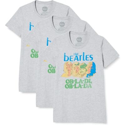 HeyRusty The Beatles Premium T-shirt Grå - T-shirt HeyRusty The Beatles Premium T-shirt Grå - T-shirt