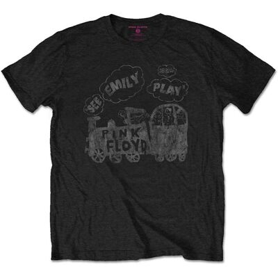 Pink Floyd See Emily Play Svart T-shirt - Rock Pink Floyd See Emily Play Svart T-shirt - Rock